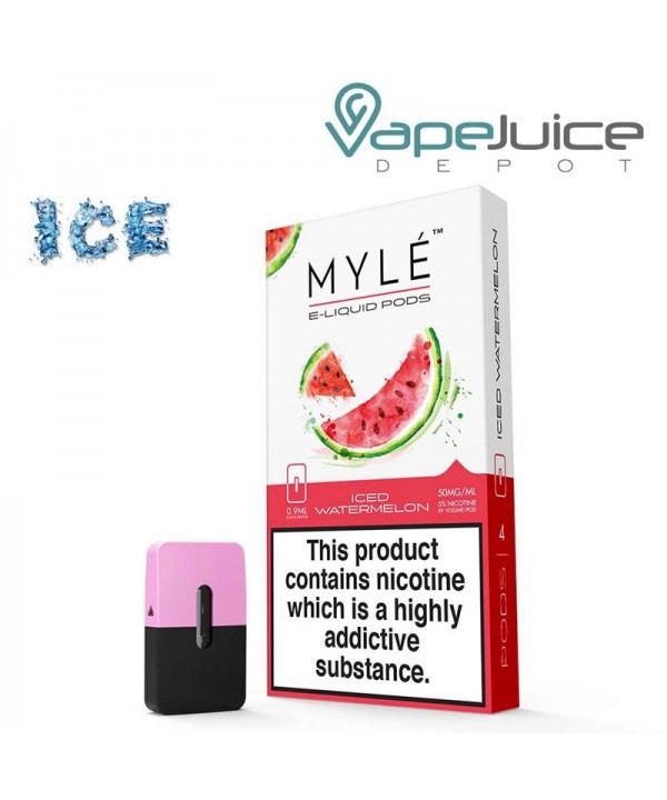MYLE Pods V4 Iced Watermelon  - NOT FOR SALE IN US