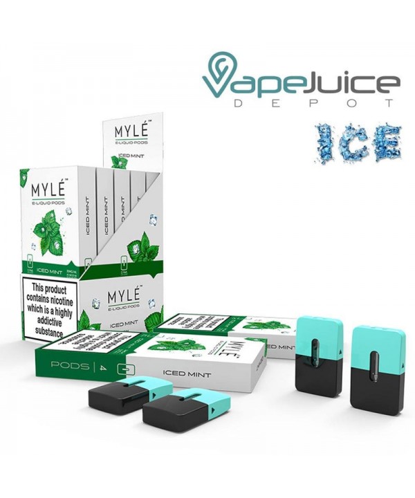 MYLE Pods V4 Iced Mint - NOT FOR SALE IN US