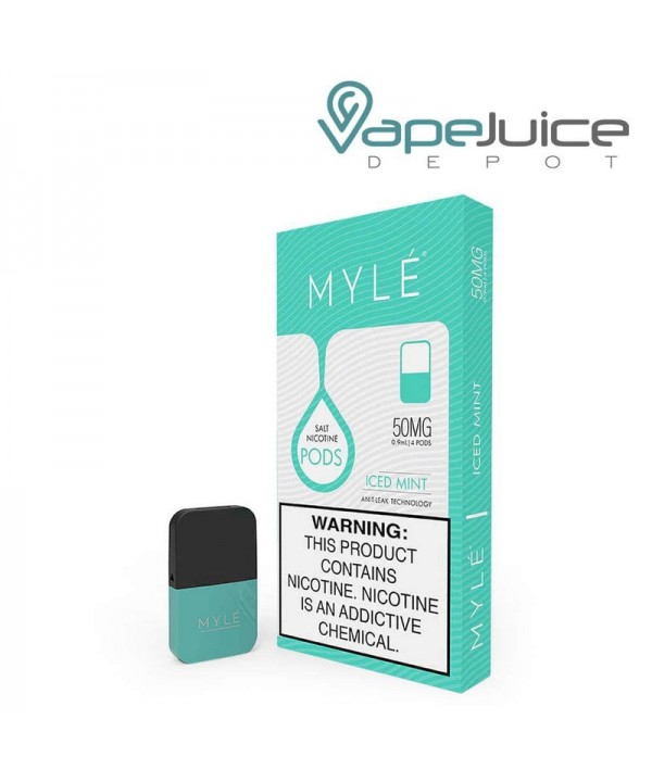 MYLE Pods V4 Iced Mint - NOT FOR SALE IN US