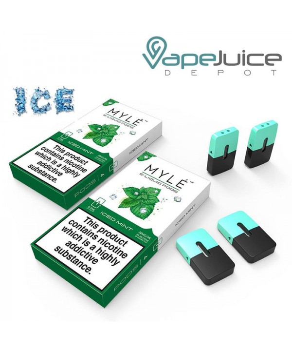 MYLE Pods V4 Iced Mint - NOT FOR SALE IN US
