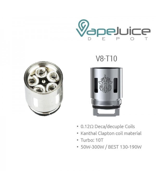 SMOK TFV8 BIG T10-T8-T6-X4 Core Coils