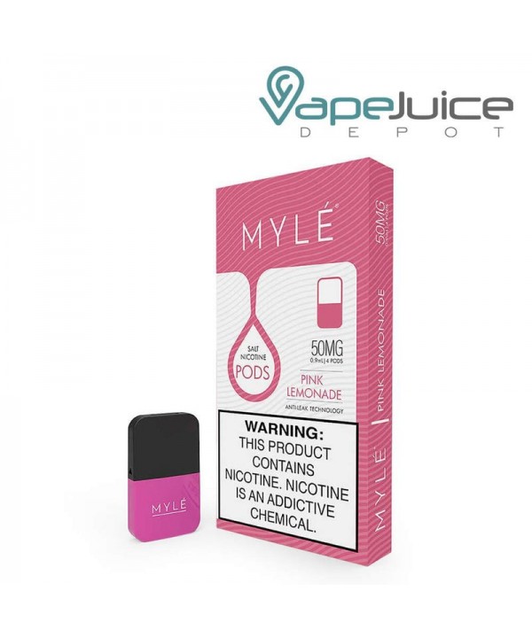 MYLE Pods V4 Pink Lemonade - NOT FOR SALE IN US
