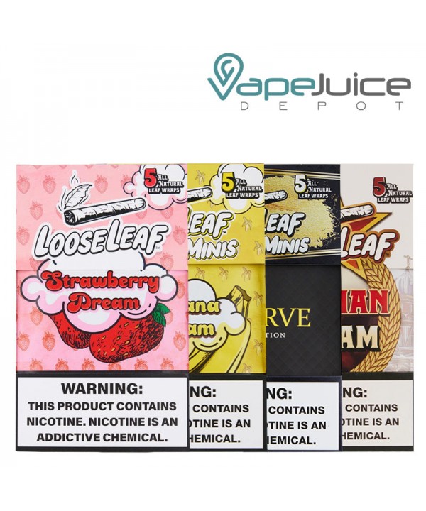 Looseleaf Leaf Mini Wraps