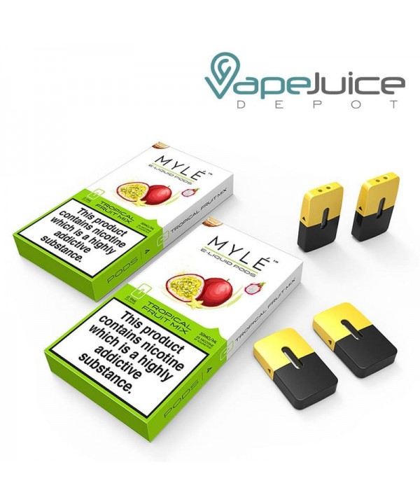 MYLE Pods V4 Tropical Fruit Mix - NOT FOR SALE IN US
