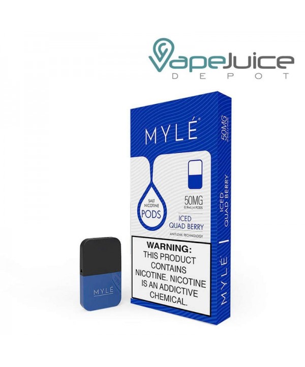 MYLE Pods V4 Iced Quad Berry - NOT FOR SALE IN US