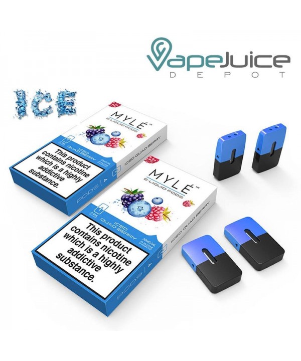 MYLE Pods V4 Iced Quad Berry - NOT FOR SALE IN US