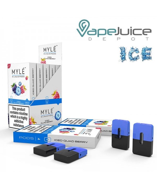 MYLE Pods V4 Iced Quad Berry - NOT FOR SALE IN US
