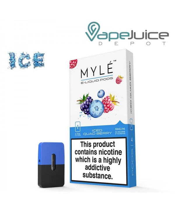 MYLE Pods V4 Iced Quad Berry - NOT FOR SALE IN US
