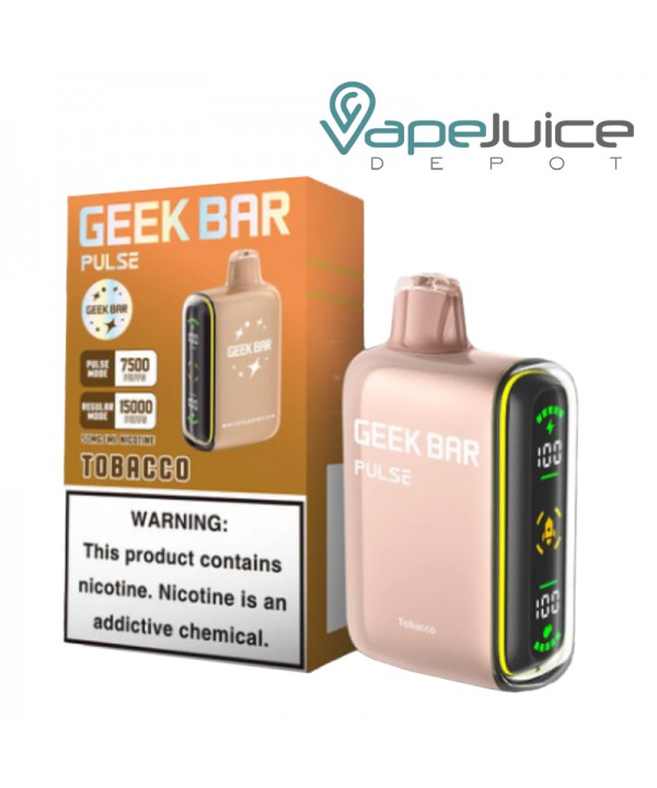 Geek Bar Pulse 15000 Tobacco Disposable