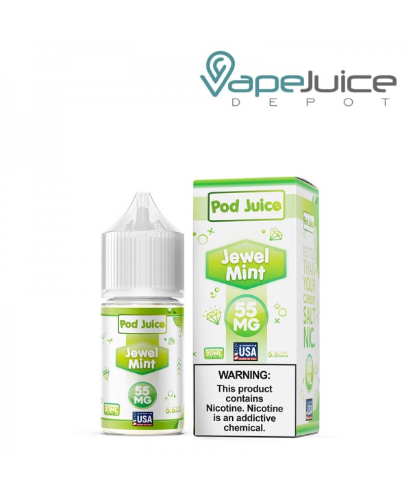 Jewel Mint Pod Juice TFN Salt 30ml