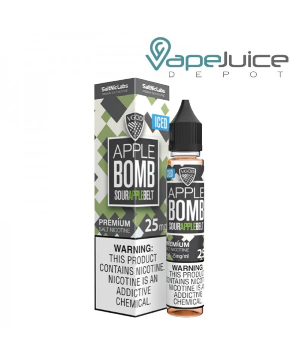 ICED Apple Bomb VGOD SaltNic 30ml