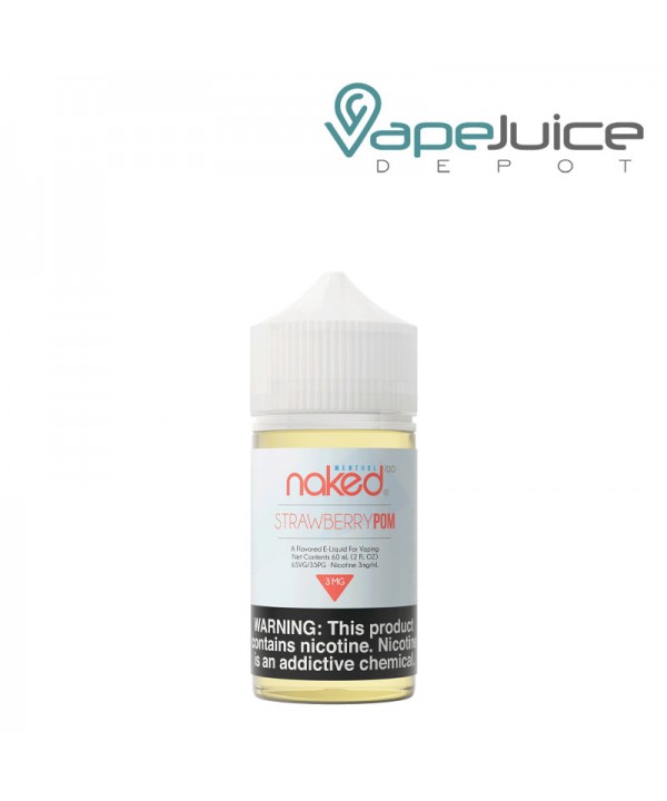 Naked 100 Menthol Strawberry Pom eLiquid 60ml