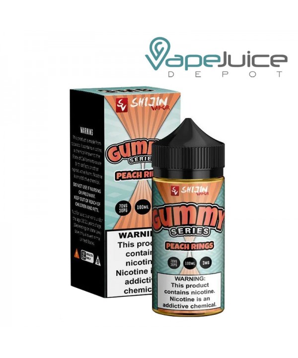 Peach Rings Gummy Series Shijin Vapor 100ml