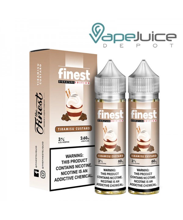 Tiramisu Custard Finest Signature 120ml