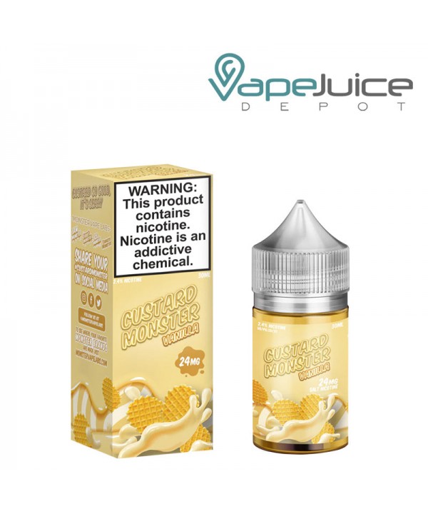 Vanilla Custard Monster Salts 30ml