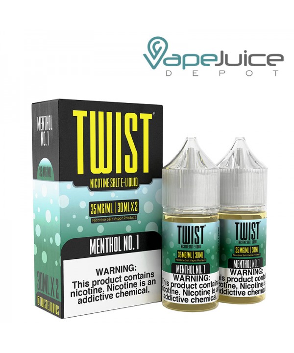 Menthol No 1 Twist Salt E-Liquid 60ml