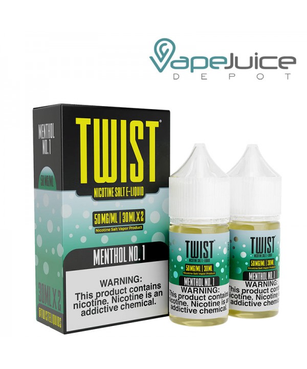 Menthol No 1 Twist Salt E-Liquid 60ml