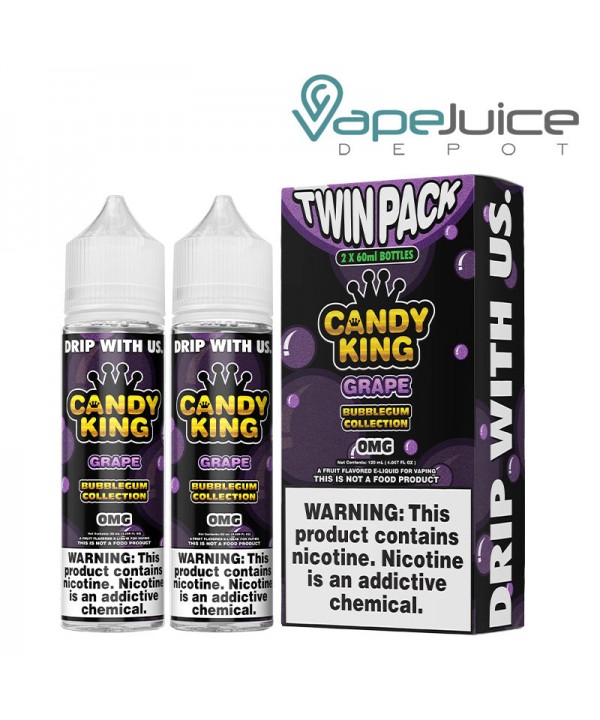 Grape Candy King Bubblegum 120ml