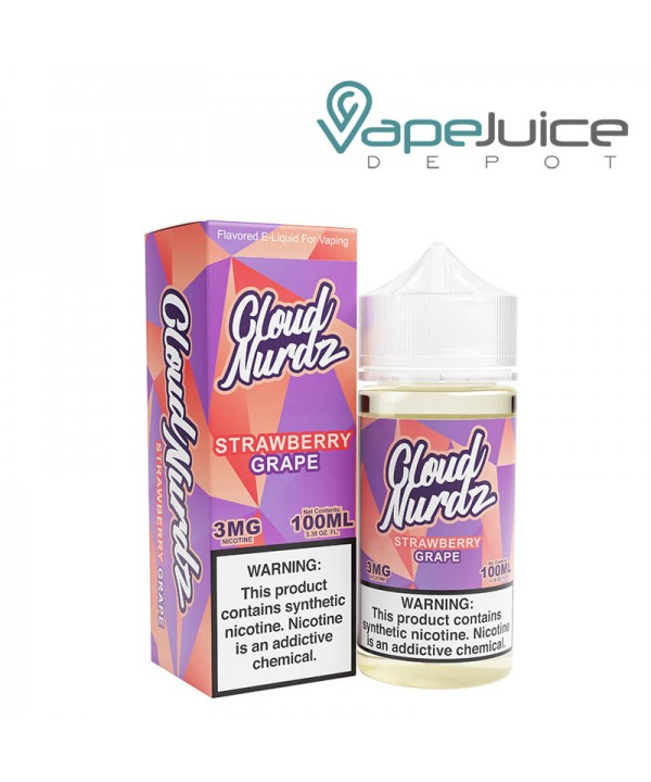 Strawberry Grape Cloud Nurdz eLiquid 100ml