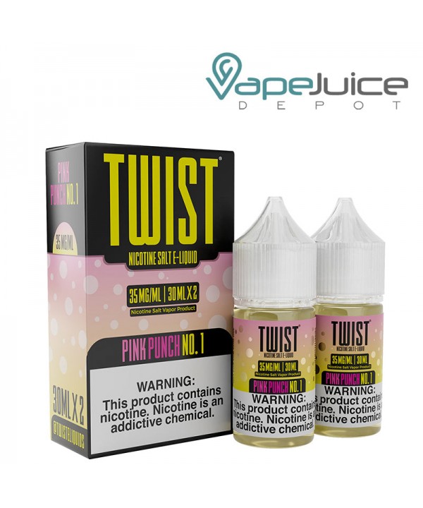 Pink Punch No 1 (Pink No 1) Twist Salt E-Liquid 60...