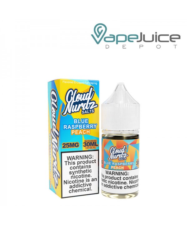 Blue Raspberry Peach TFN Salts Cloud Nurdz 30ml