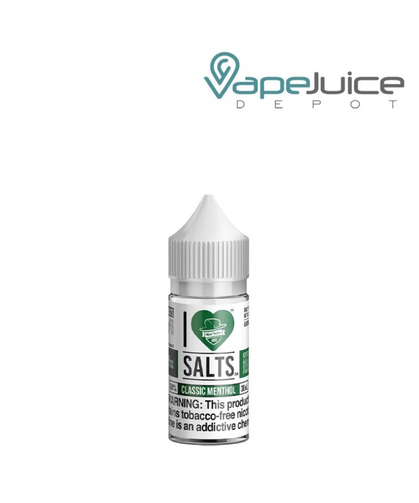 Classic Menthol I Love Salts by Mad Hatter 30ml