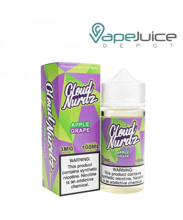 Apple Grape Cloud Nurdz eLiquid 100ml