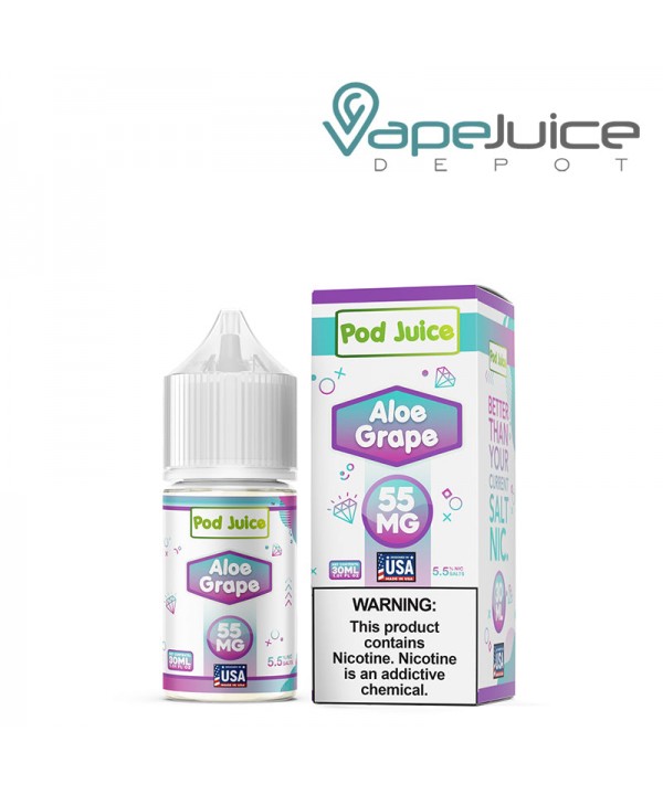 Aloe Grape Freeze Pod Juice TFN Salt 30ml
