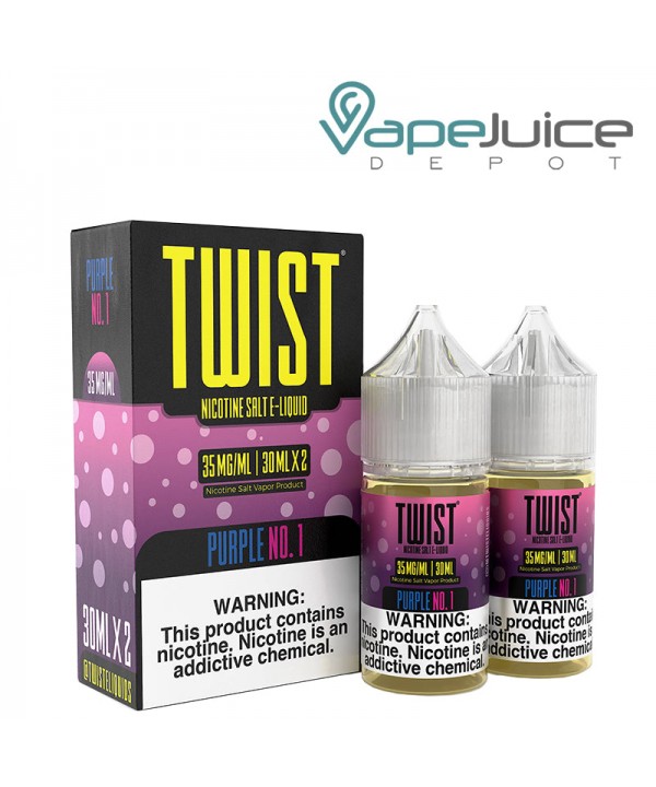 Purple No. 1 Twist Salt E-Liquid 60ml