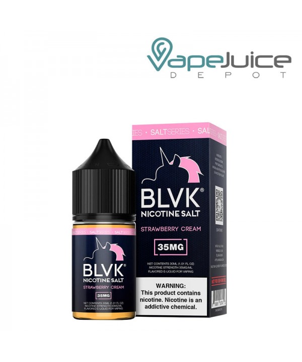 Strawberry Cream Salt BLVK Unicorn 30ml