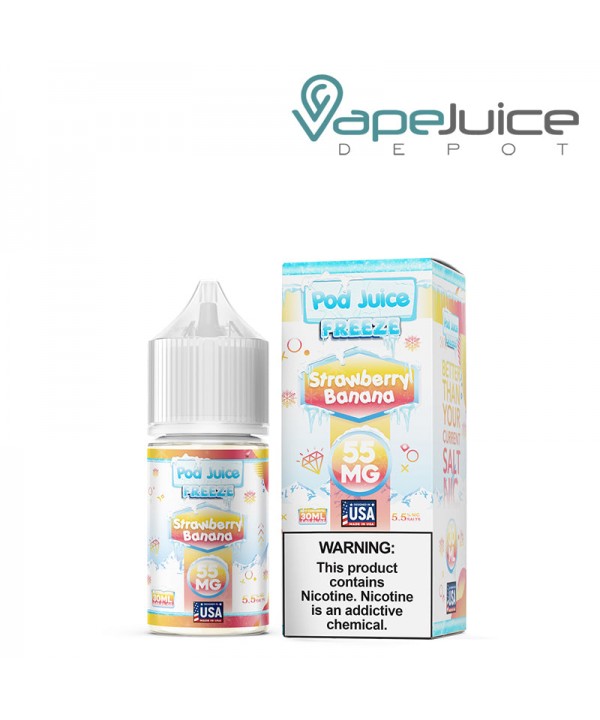 Strawberry Banana Freeze Pod Juice TFN Salt 30ml
