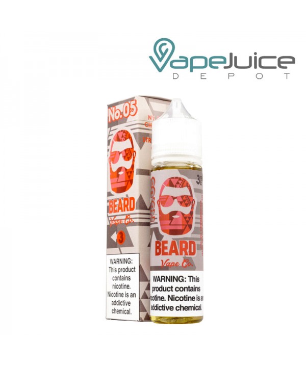 No. 05 Strawberry Cheesecake Beard Vape Co 60/120m...