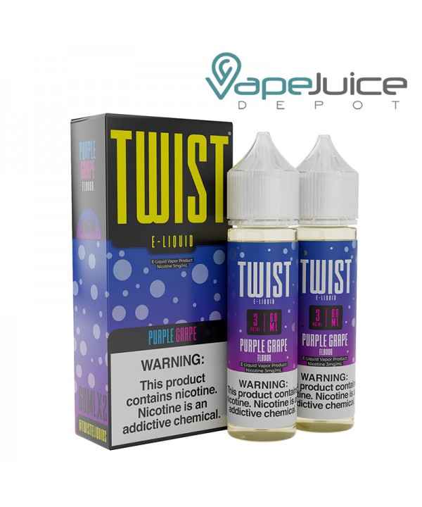 Purple Grape Twist E-Liquid 120ml