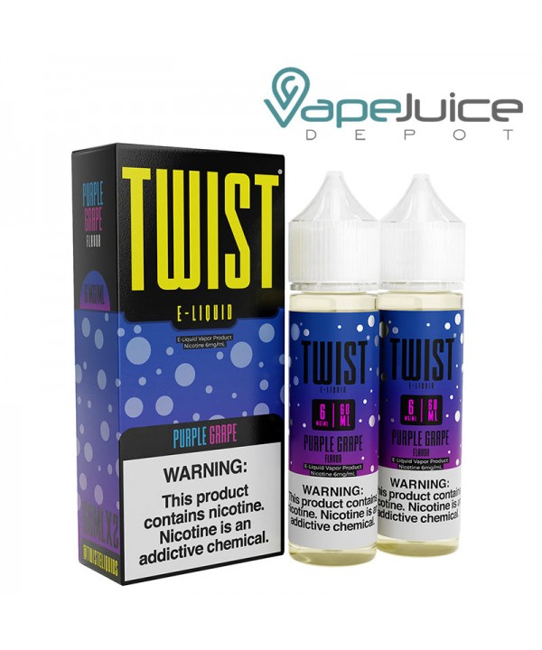 Purple Grape Twist E-Liquid 120ml