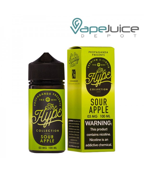 SOUR APPLE DUST Propaganda The Hype eLiquid 100ml