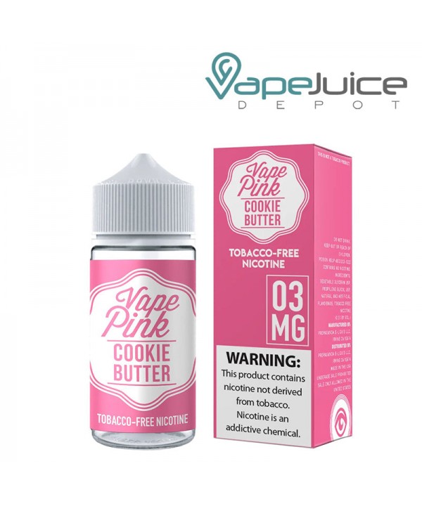 Cookie Butter Propaganda Vape Pink eLiquid 100ml