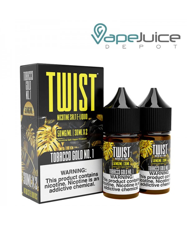 Tobacco Gold No. 1 Twist Salt E-Liquid 60ml
