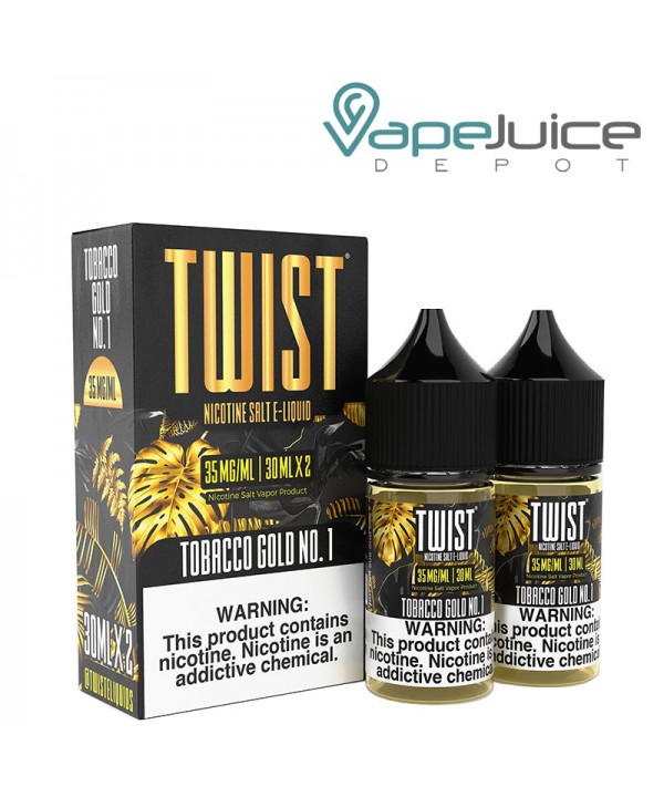Tobacco Gold No. 1 Twist Salt E-Liquid 60ml