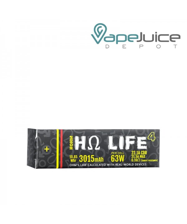 HOHM TECH Life 4 18650 Battery 31.5A
