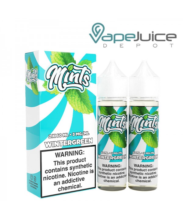 Mints e-Liquid Wintergreen Twin Pack