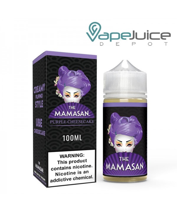 Purple Cheesecake The Mamasan eLiquid 60/100ml