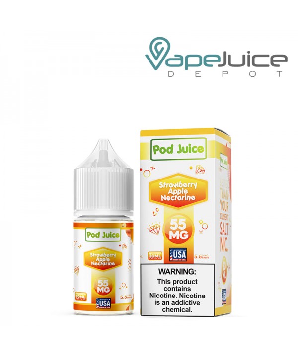 Strawberry Apple Nectarine Pod Juice TFN Salt 30ml