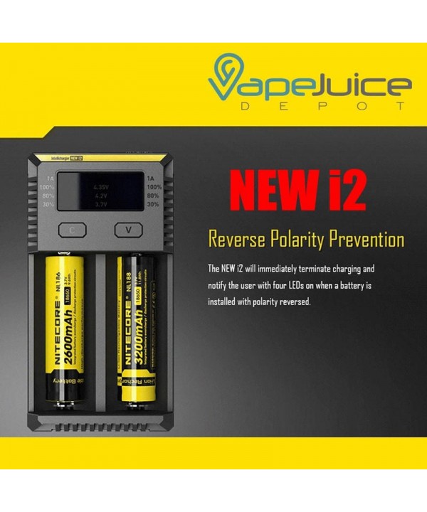 NITECORE Intellicharger NEW i2 Battery Charger