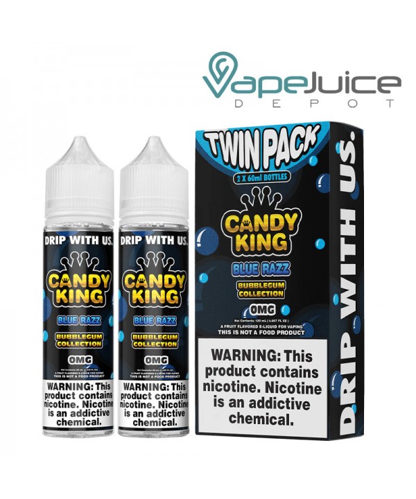 Blue Razz Candy King Bubblegum 120ml