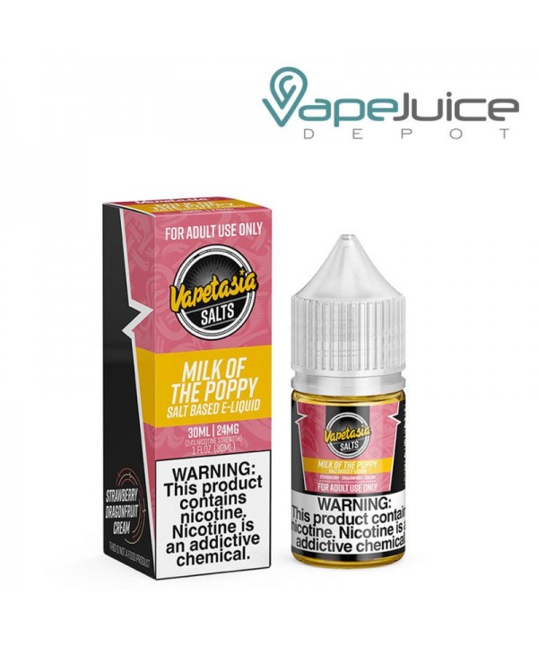 Milk Of The Poppy Vapetasia Salts 30ml