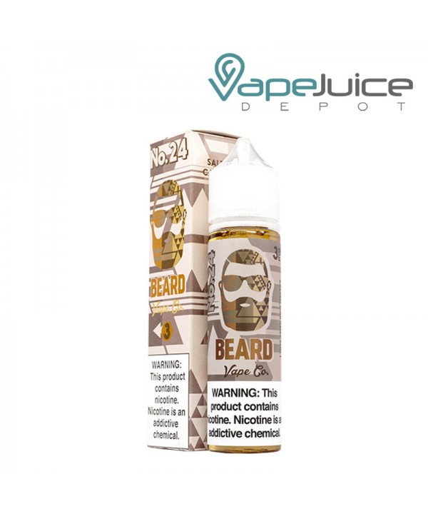 No. 24 Salted Caramel Malt Beard Vape Co 60/120ml