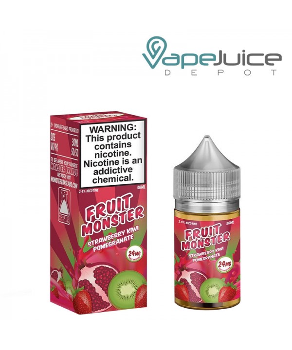 Strawberry Kiwi Pomegranate Fruit Monster Salt 30m...