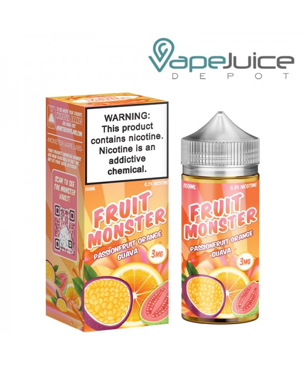 Passionfruit Orange Guava Fruit Monster 100ml