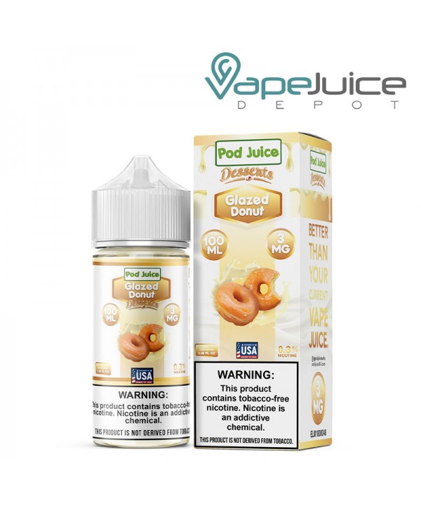 Glazed Donut Pod Juice TFN 100ml