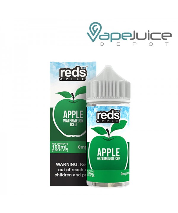 Watermelon Iced 7Daze Reds Apple eJuice 100ml